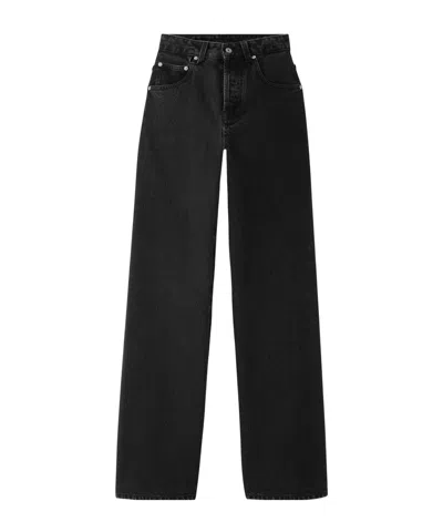 Jacquemus Jeans With Belt Loops In Black
