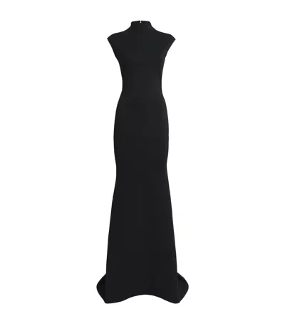 JACQUEMUS JERSEY ALBA MAXI DRESS