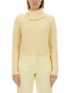 Jacquemus Le Pull Marina Mohair Blend Knit Sweater