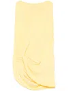 Jacquemus Draped Sleeveless Asymmetric Lightweight Top