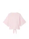 Jacquemus Moisson Open-back T-shirt In Pink