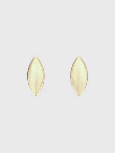 Jacquemus Copper Earrings In Burgundy