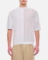 Jacquemus Knit Top The High Game Knit In White