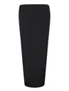 Jacquemus Sablier Draped Crepe-jersey Midi Skirt