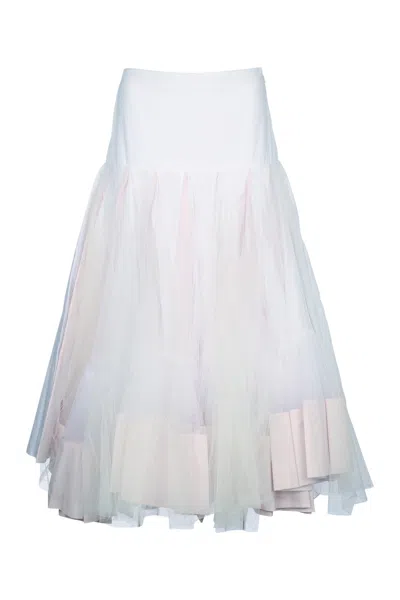 Jacquemus Jupe Skirt In White