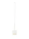 Jacquemus Women Keychain With Logo In White