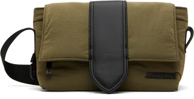 Jacquemus Khaki La Casa 'the Small Bambino Messenger' Bag In 560 Khaki