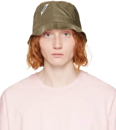 Jacquemus Khaki Le Chouchou 'le Bob Ovalie' Bucket Hat