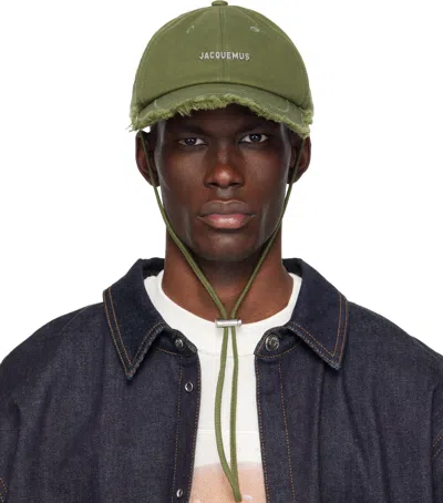 Jacquemus Khaki 'the Artichaut' Cap