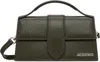 Jacquemus Khaki 'the Large Bambino' Bag