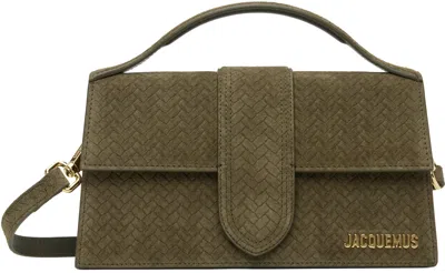 Jacquemus Khaki 'the Large Bambino' Bag