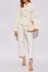 Jacquemus Kick Flare Jeans In White