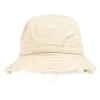 Jacquemus Kids Bucket Hat With Logo In Beige