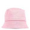 Jacquemus Kids Le Bob Gadzo Cotton Bucket Hat In Pink