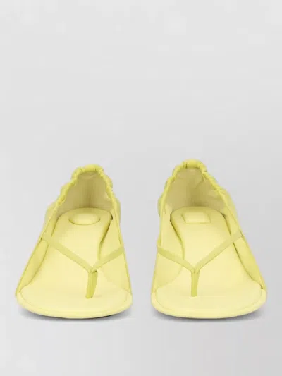 Jacquemus Kitten Heel Open Toe Strappy Mules In Multi