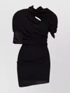 Jacquemus The Castagna Draped Mini Dress