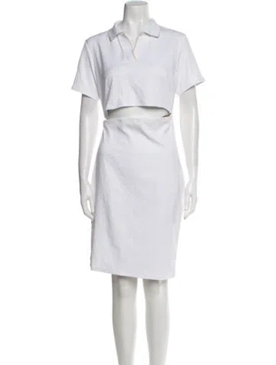 Pre-owned Jacquemus Knee-length Dress In White