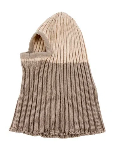 Pre-owned Jacquemus Knit Baclava W/tags In Neutral