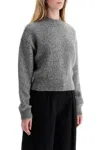 Jacquemus La Maille Soglia Ribbed Jumper In Grey