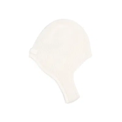 Jacquemus Knit Hat In White