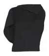 Jacquemus La Maille Trapeze In Black