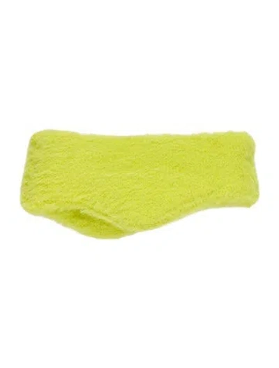 Pre-owned Jacquemus Knitted Head Band In Green