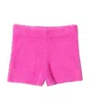 Jacquemus Knitted Shorts In Pink