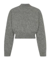 Jacquemus Logo Intarsia Knit Jumper In Gray