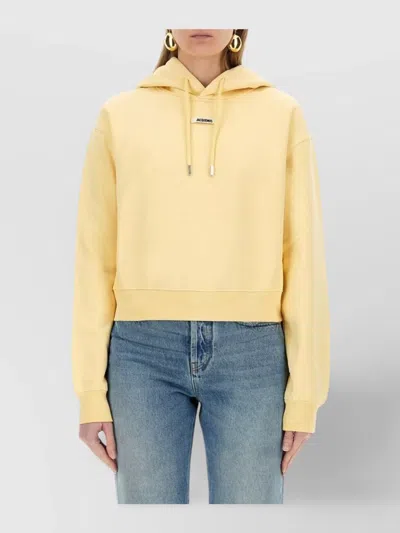 JACQUEMUS KNITWEAR GROSGRAIN HOOD