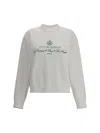 Jacquemus White Sweater With Logo Embroidered On The Front And Short Design In Cotton Woman In White