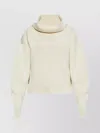 Jacquemus Off White Virgin Wool La Maille Pallone Pullover In White