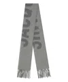 Jacquemus L&#039;echarpe Wool Scarf In Grey