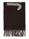 Jacquemus Brown Signature Scarf In Brown