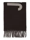 Jacquemus Brown Signature Scarf In Brown