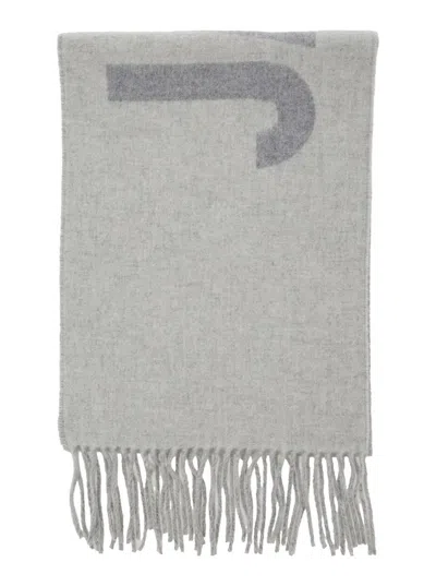 Jacquemus L Echarpe  In Gray