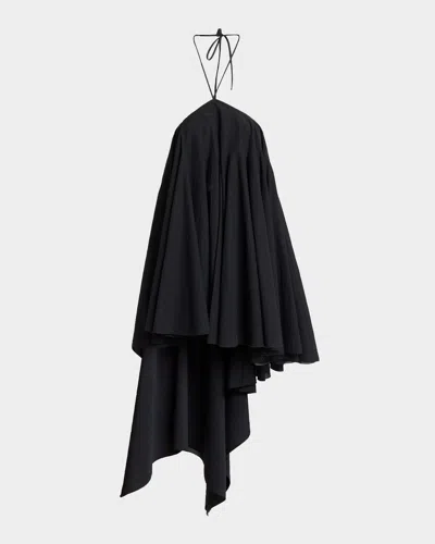 JACQUEMUS LA ABIHA TRAPEZE HALTER MINI DRESS
