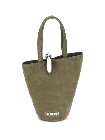 Jacquemus La Bambola Bucket Bag In Brown