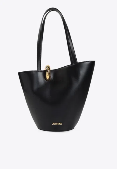 JACQUEMUS LA BAMBOLA MOYEN TOTE BAG
