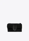 Jacquemus Womens La Banane Bambino Woven Belt Bag Black In Black
