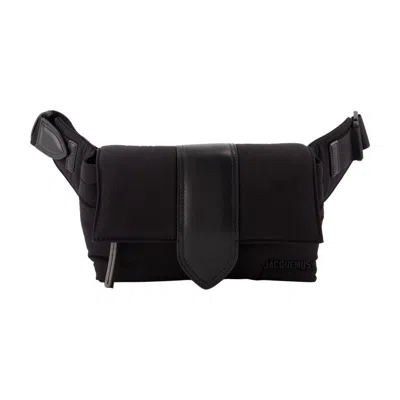 Jacquemus La Banane Bambino In Black