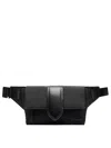 Jacquemus Men Le Petit Messenger Crossbody Bag In Black