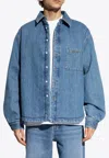 Jacquemus La Chemise Boulanger Shirt Jacket In Blue
