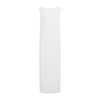 Jacquemus La Robe Capa Draped Open-back Ribbed Jersey Maxi Dress In White