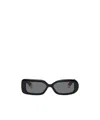 Jacquemus La Casa 'les Lunettes Rond Carré' Sunglasses In Gray