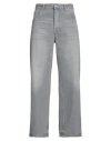 Jacquemus La Casa Man Jeans Grey Size 33 Cotton In Grey