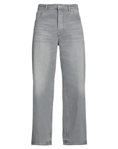 Jacquemus La Casa Man Jeans Grey Size 33 Cotton