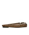 Jacquemus La Casa Series Snake Pattern Embossing In Brown