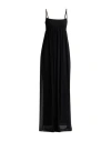 Jacquemus La Casa Woman Maxi Dress Black Size S Polyester, Viscose, Elastane