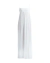 Jacquemus La Casa Woman Maxi Dress White Size M Polyester, Viscose, Elastane