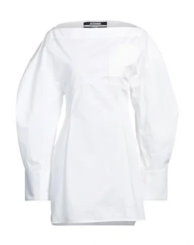 Jacquemus Women La Robe Chemise Casaco Dress In White